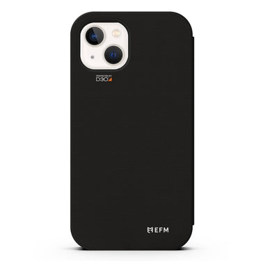 EFM Miami Leather Wallet Case Armour with D3O for iPhone 13 mini (5.4